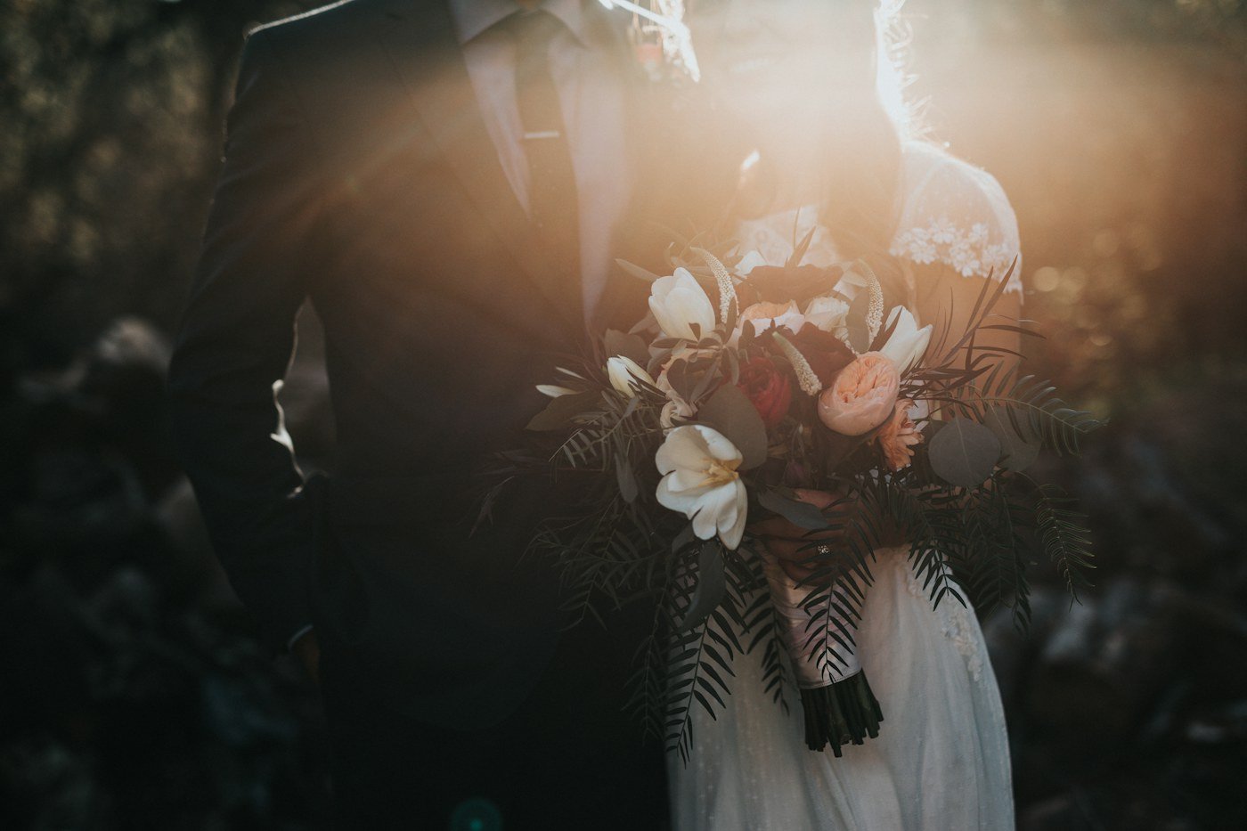 Outdoor wedding ceremony celebration